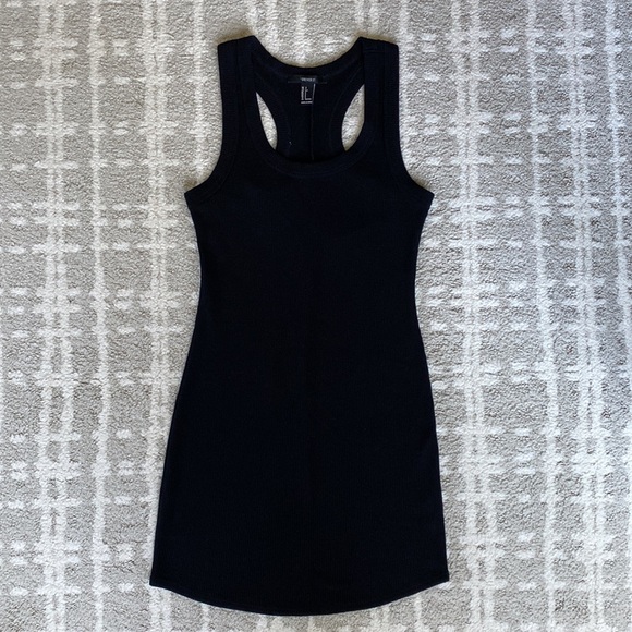 •Forever 21• Razor Back Waffle Mini Dress - Picture 1 of 5